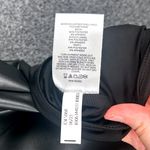 EXPRESS NEW  Black Vegan Leather Sleeveless Bodysuit Capsule Piece Size Small NWT Photo 6