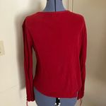 American Eagle  Outfitters Red V-Neck  Women’s T-shirt Size L Photo 3