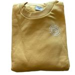 Gymshark Women’s M Oversized Crewneck Sweatshirt Golden Yellow Comfy Lounge New Photo 1