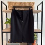 Hugo Boss Vilea Virgin Wool Fundamental Lined Woven Career Pencil Skirt, 8 Photo 6