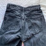 ZARA  Black Jeans High-Rise Straight Leg Photo 1