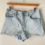 Levi's Light Wash Wedgie Shorts Photo 3