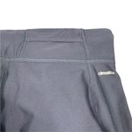 Adidas  Womens Crop Capri Pants Athletic Sporty Yoga Blue Steel Gray Small Photo 3