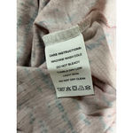 Woman’s Small Long Sleeve Blouse V Neck Quarter Button Up Red Purple Black Photo 4