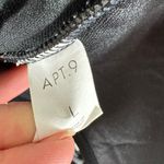 Apt. 9  Black Wrap Ruched Adjustable Strap Padded Bikini Top Size L Photo 5