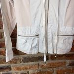XCVI  Beige Cream Color Block Full Zip Lightweight Jacket Women's Size Small Photo 2