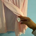 sabrina carpenter inspired vintage baby doll style blouse pink with lace detail Size M Photo 6