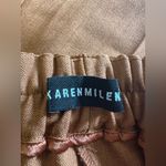 Karen Millen  linen blend tailored trouser size small tan burnt orange Photo 1