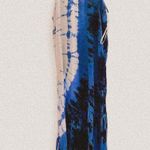 Aruba Blue & White Banded Tie Photo 0