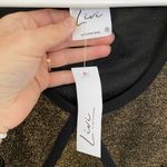 NWT | Livi women’s gold sparkly‎ tank top — medium Black Photo 2