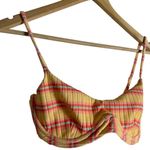 Billabong  Sunchaser Kenzley Underwire Striped Bikini Swimsuit Top Size M Photo 3