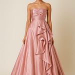 Azazie NWT Atelier Pink Enya Bridesmaid Prom Formal Dress – Size 14 Photo 0