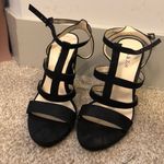 Eva & Zoe Black Chunky Heels Photo 2