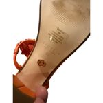 Cecelia New York Hibiscus Sandals in RARE Orange Sz. 10 Photo 7