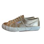 Superga Gold Metallic Fantasia Shoes women’s size 6.5 Photo 3