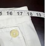 Gap  White Wide Leg Pants Womens Size 12 Regular Cotton Linen Blend Scandi Girl Photo 8