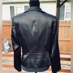 Nine West DRESSY🌹black satin short blazer🌹 Photo 2
