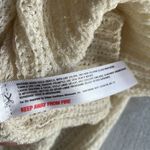 Anthropologie  cream open weave loose cardigan with wide sleeves one size Photo 6