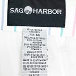 Sag Harbor Blazer Womens Size 14 Pastel Easter Rainbow Stripe Office Work Career Photo 9