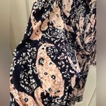 Vince Camuto Elegant Black and Pink Patterned Dress size 10 Photo 3
