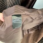 Lush Clothing Lush Women’s Draped Faux Suede and Sweater Brown Open Front Moto Jacket Sz L Photo 14