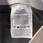 Nike Women’s Pro Dri-FIT Training Tight Crop Length Gray White Leggings Large Photo 6