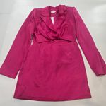 Lovers + Friends Andie Blazer Dress in Raspberry Pink Small Photo 2