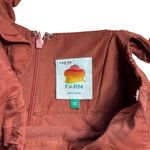 Farm Rio Cinnamon Dark Brown Ruffle Strap Maxi Dress Women’s US XS Photo 4