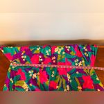 Oscar de la Renta Vintage Swimwear Floral Mesh Vintage Open Coverup Top Size M Photo 8