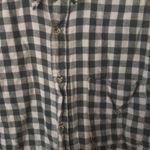 Urban Outfitters Renewal Plaid Zipper Button Down Top Photo 6