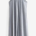 Athleta NWOT  Silver Echo Sleeveless Midi Dress Photo 2