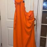 Women's Victoria Beckham for Target Dress Size 1X Orange Photo 0