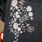 Amana Baby Doll Floral Top XL Blue Size undefined Photo 6