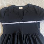 Nation Ltd Tavin Tiered Midi Dress Black 100% Cotton Size M Photo 2