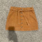 American Eagle Corduroy Tie Belt Skirt | Size: 4 Photo 0