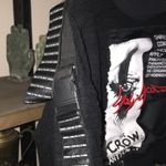 MZJLfashion Grunge Gothic Goth black long sleeve Y2K Rock Emo shirt Size L Photo 6