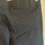 Betabrand  Wide Leg Pin Stripe Yoga Business Pant Photo 3