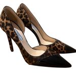 Prada  Leopard Print Calf Hair D’orsay Heels Sz. 38.5 (US 8.5) Photo 1