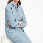 Everlane  Blue Denim Shirt Dress Photo 0