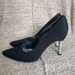 Stuart Weitzman  Vintage Black Crystal Embellished Jeweled Pump 6.5 Photo 4