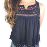 Free People  embroidered beaded tank top Photo 0