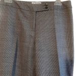 Pendleton  Savvy Stretch Wool Blend Black Micro Tweed‎ Dress Pants Trouser Sz 8 Photo 2