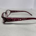 Foster Grant  Reading Glasses +150 Red Glitter Polka Dot‎ Frame Stylish Readers Photo 1