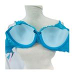 Victoria's Secret  Neon Blue Lined Demi Size 32D Photo 1