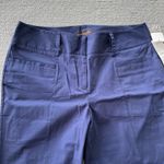 Dana Buchman Signature Navy Blue Peacoat Straight Ankle Dress Pant Sz 12 NWT Photo 10