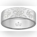 Gucci Icon Blooms Ring 18kt White Gold Photo 1