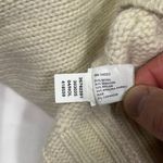 Gap Vintage  Wool Cashmere Cream Cable Knit Cardigan Button-Up‎ Sweater Womens M Photo 5