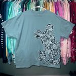 Disney parks Mickey Mouse doodle silhouette unisex 2X T-shirt Photo 0