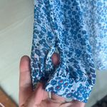 Derek Lam  10 Crosby “Ditsy” Silk Cold Shoulder Blouse Photo 4