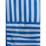 AYR The Deep End Blue White Striped Long Sleeve Button Down Shirt S Oversized Photo 3